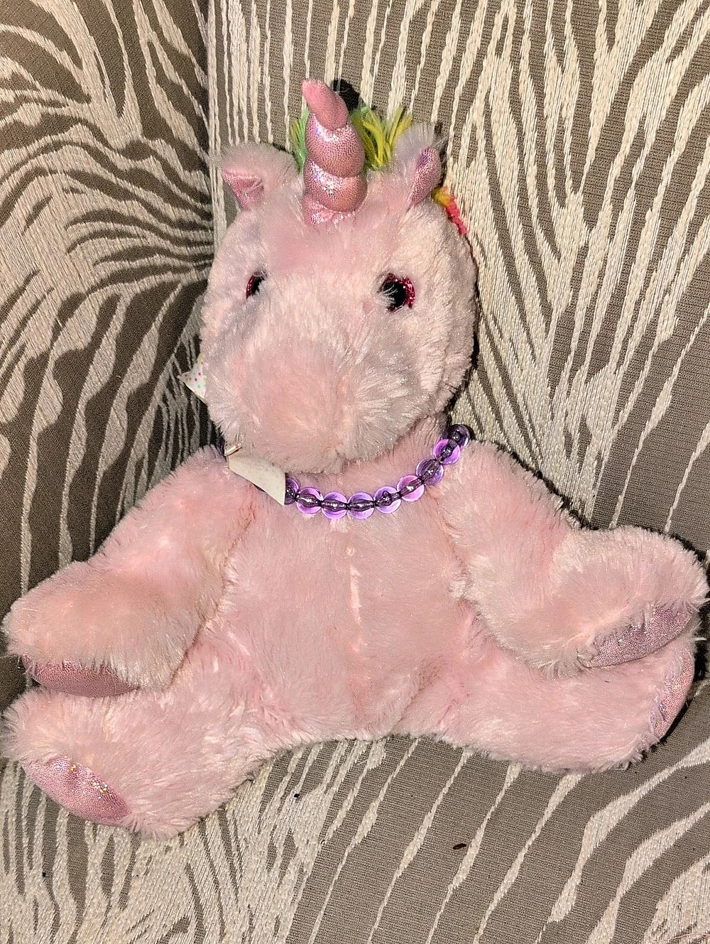 Sun Point Co. Ltd. Pink Unicorn Plush Stuffed Animal